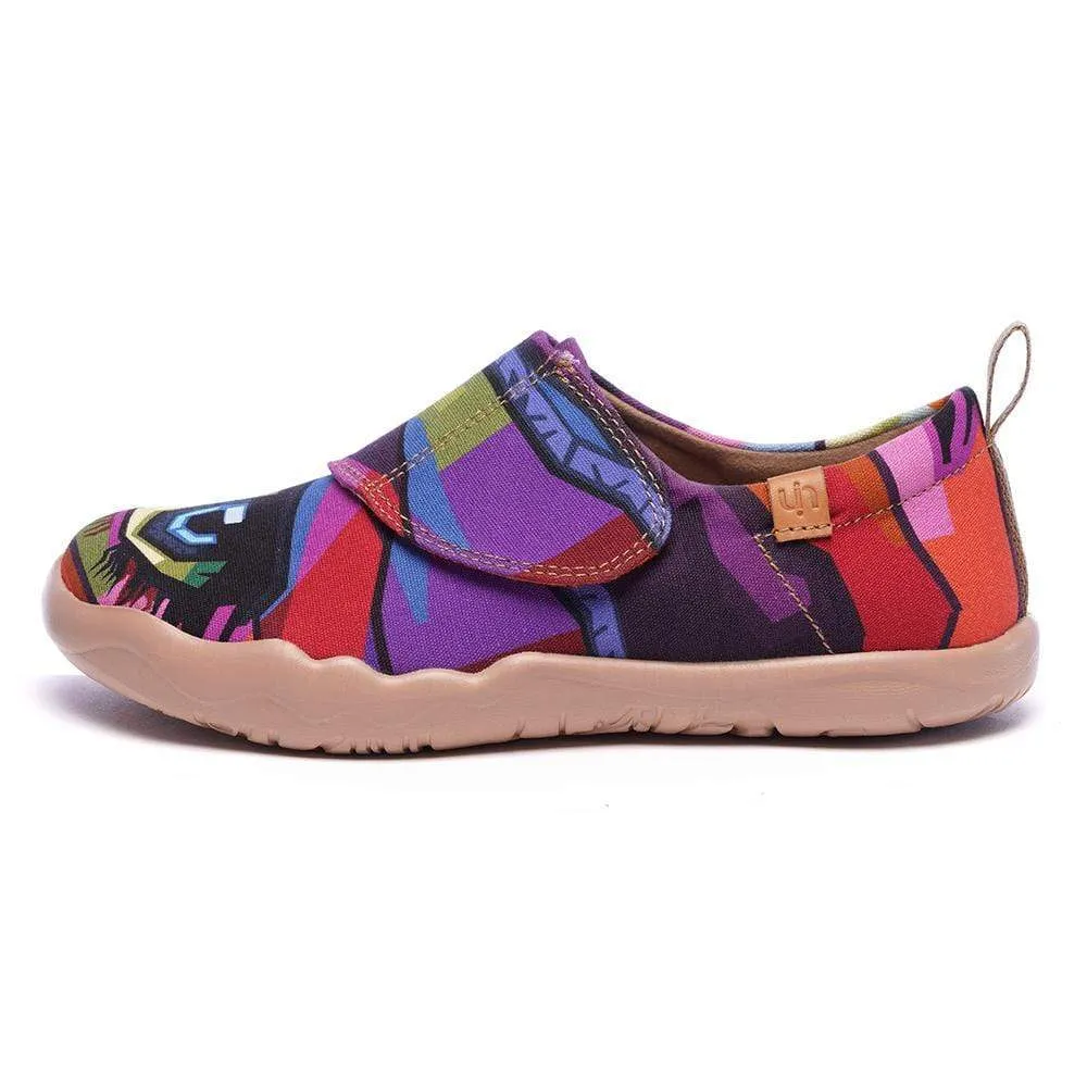 -Looking at You- Modern Art Painted Kids Casual Shoes