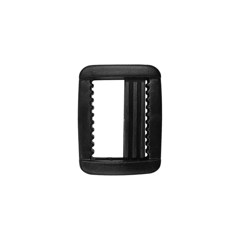 Adjustable Webbing Strap Black Webbing Plastic Slider Buckle