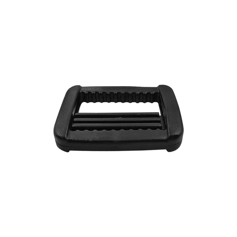 Adjustable Webbing Strap Black Webbing Plastic Slider Buckle