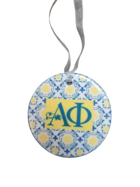 Alpha Phi Ceramic Ornaments | Show Your Sorority Spirit