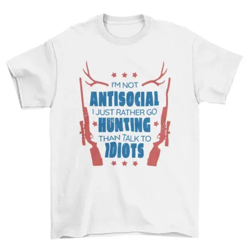 Antisocial Hunting t-shirt