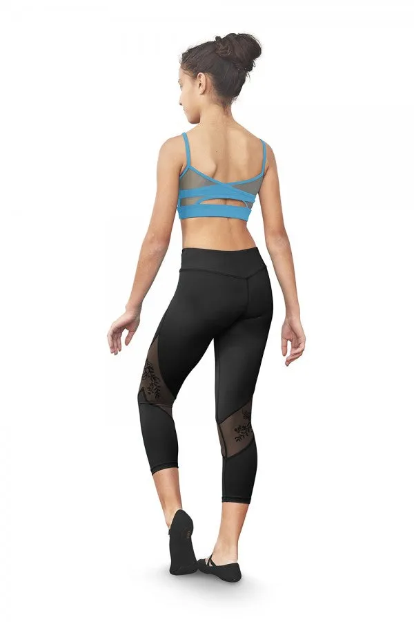 Bloch Child Mesh Panel 7/8 Legging - FP5174C