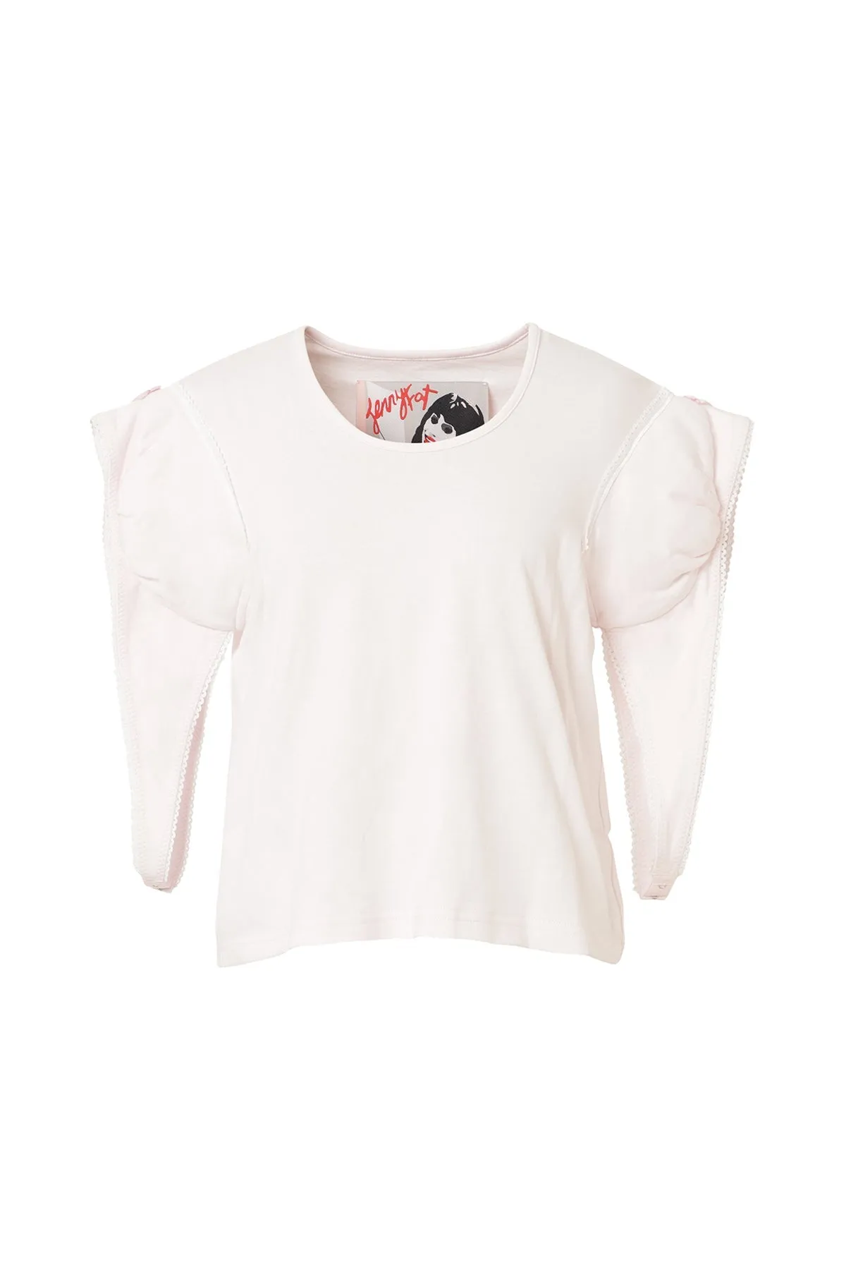 Bra In My Shoulder  T-Shirt / Baby pink