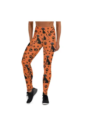 Cat Walk Yoga Leggings