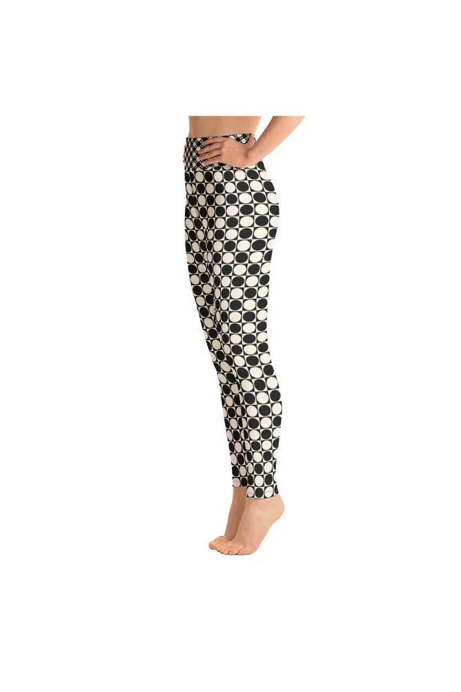 Checker Yoga Leggings