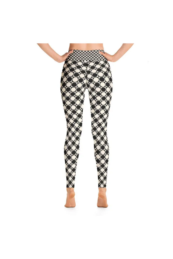 Checker Yoga Leggings