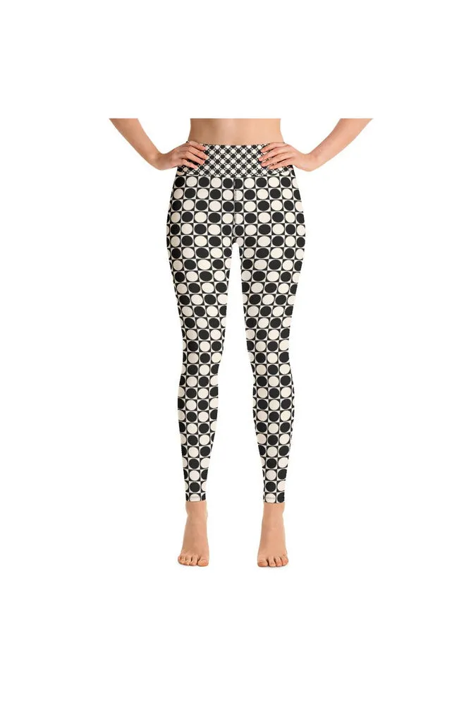 Checker Yoga Leggings