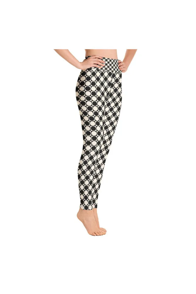 Checker Yoga Leggings