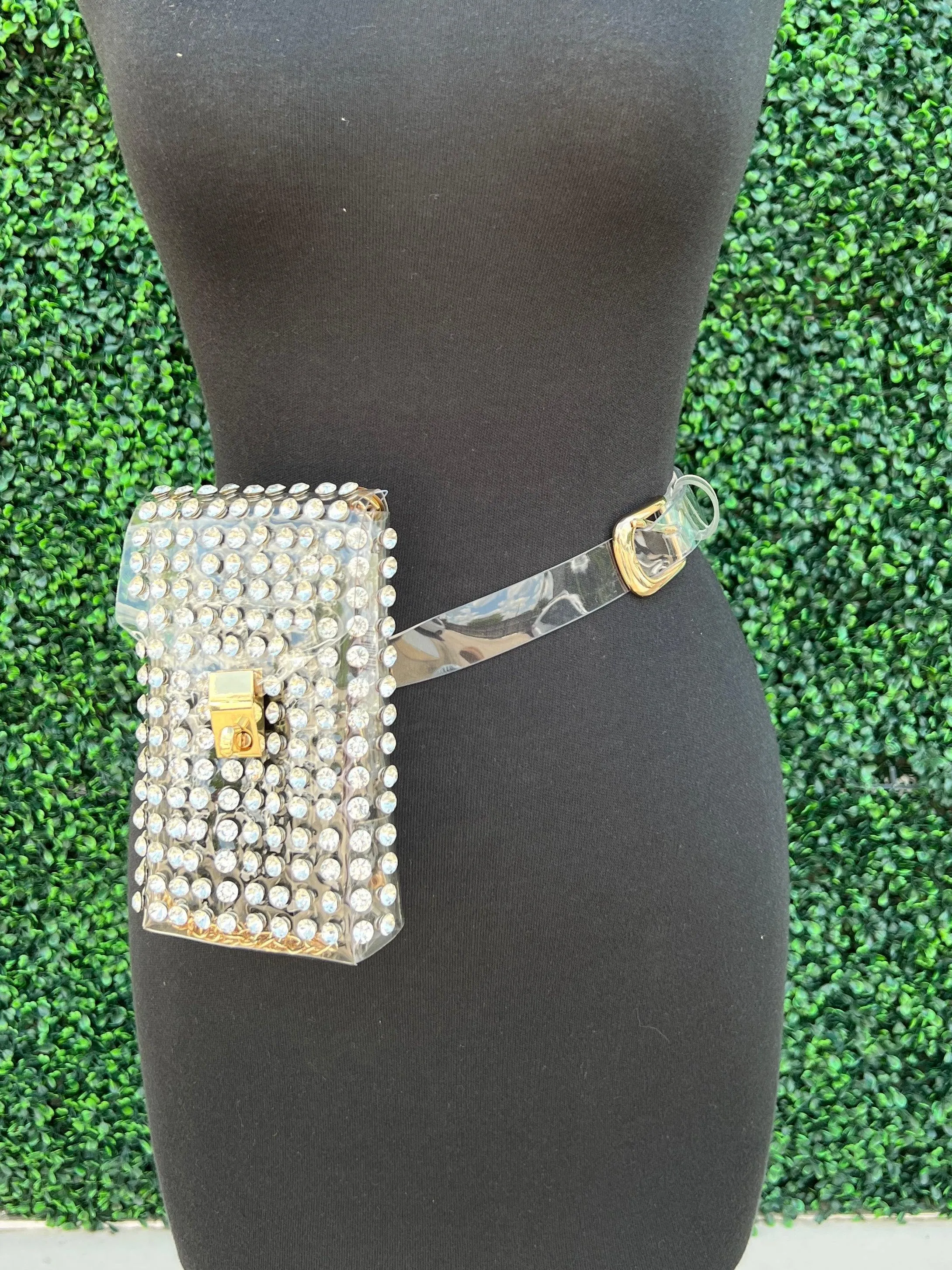 Clear Pearl Purse/Fanny Pack