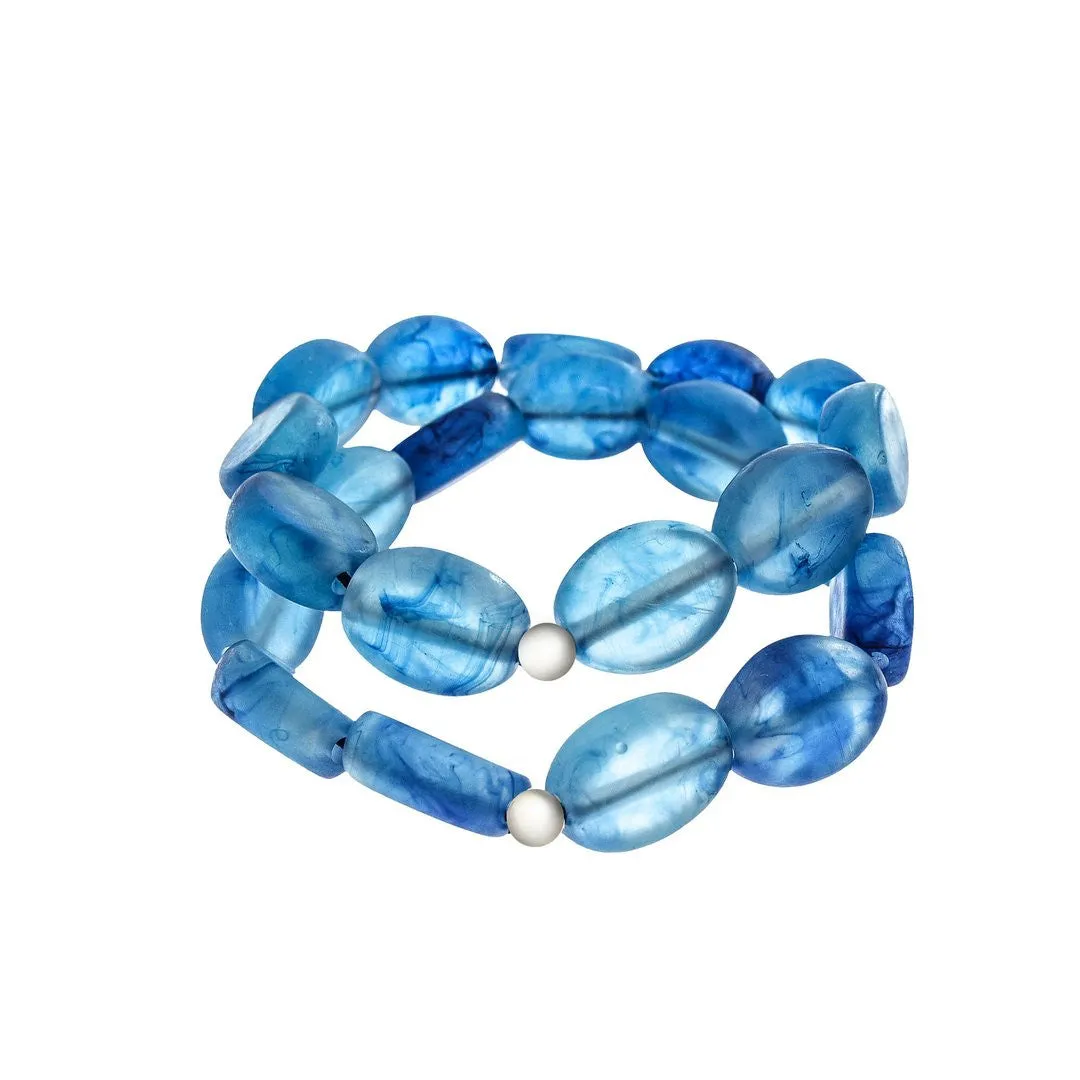 Constellations Resin Double Bracelet