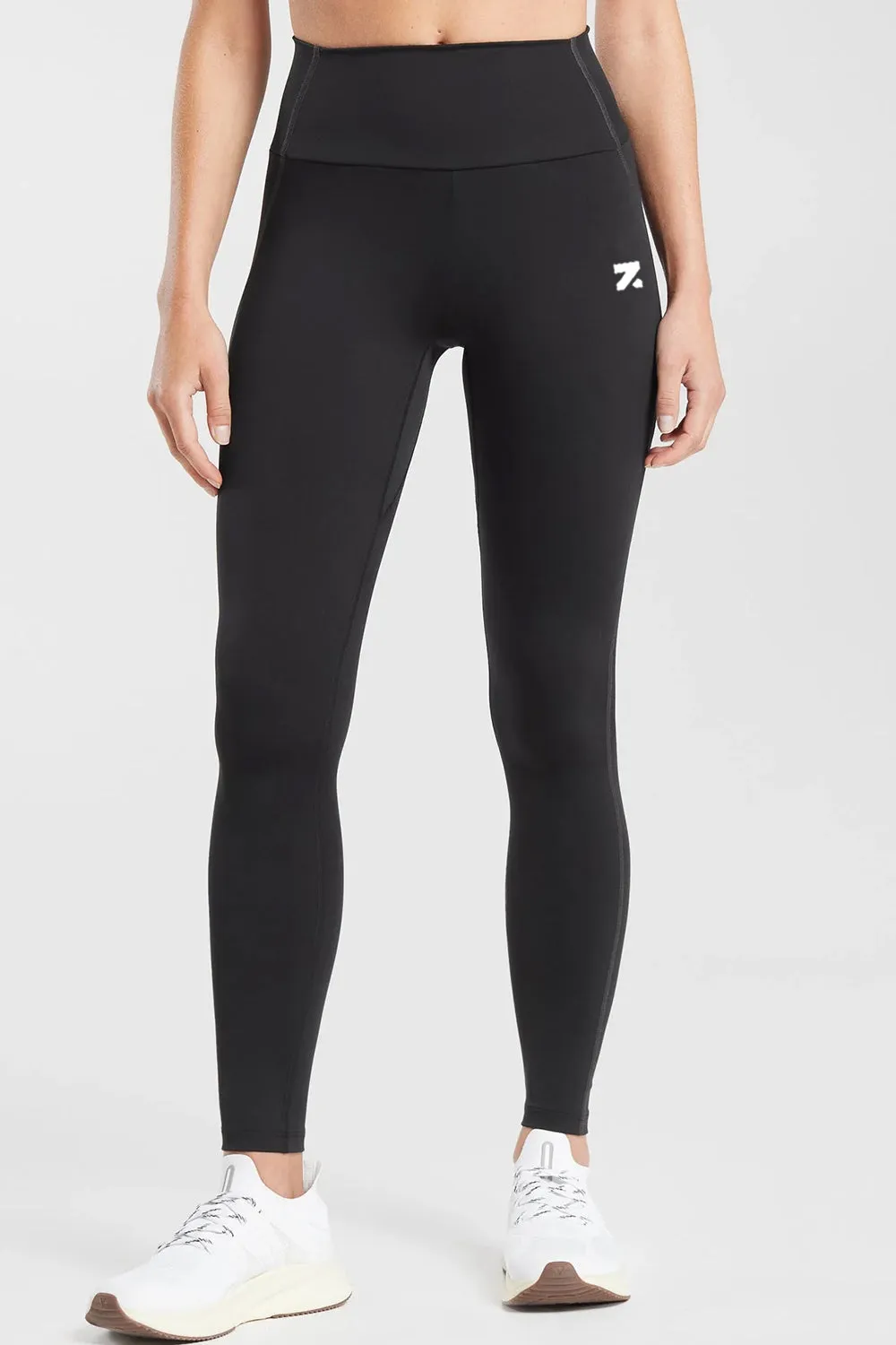 CoreGlow Black Leggings