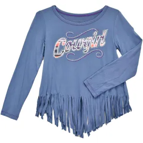 Cowgirl Hardware Girls' Cowgirl Fringe T-Shirt