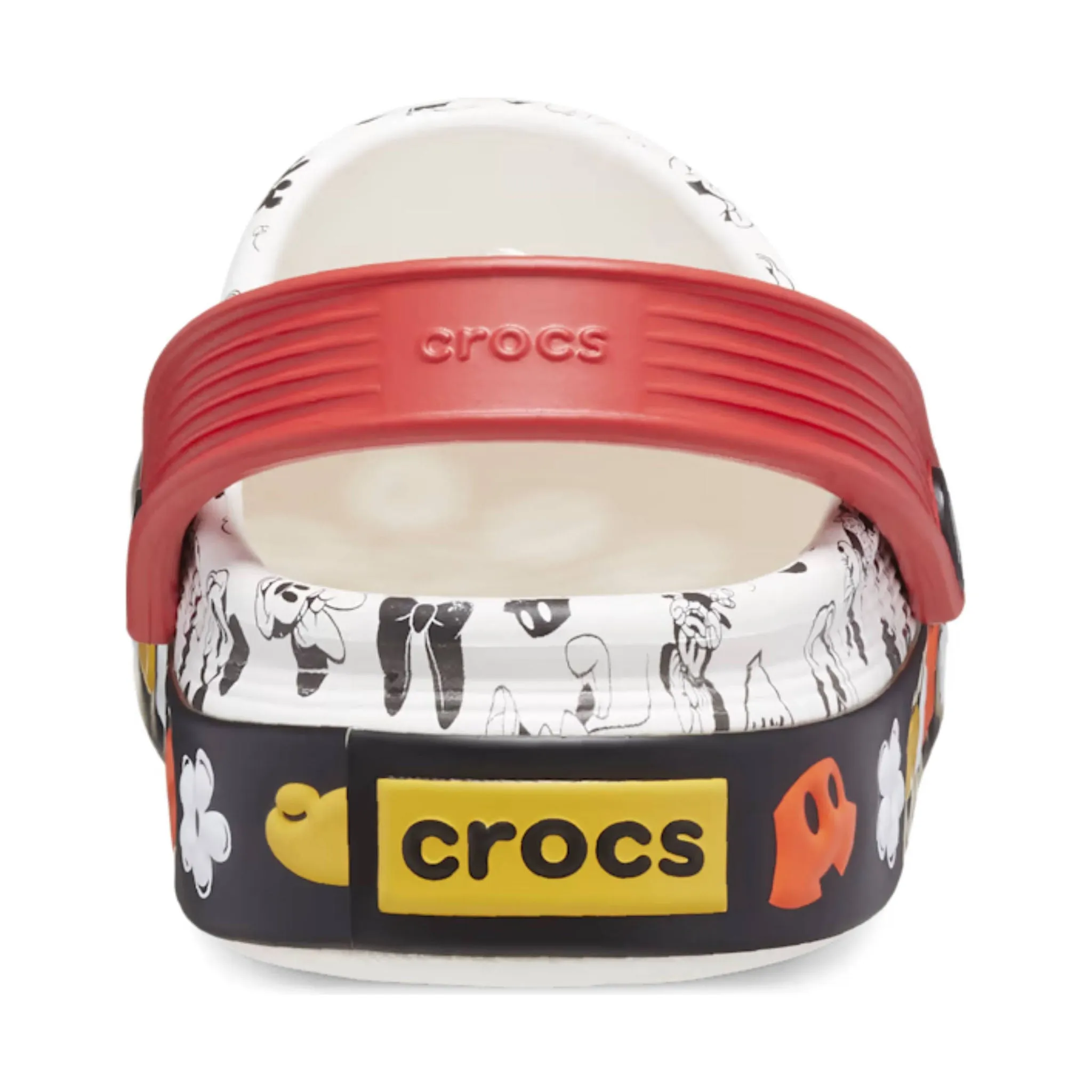 Crocs Kids' Mickey Off Court Clog - White