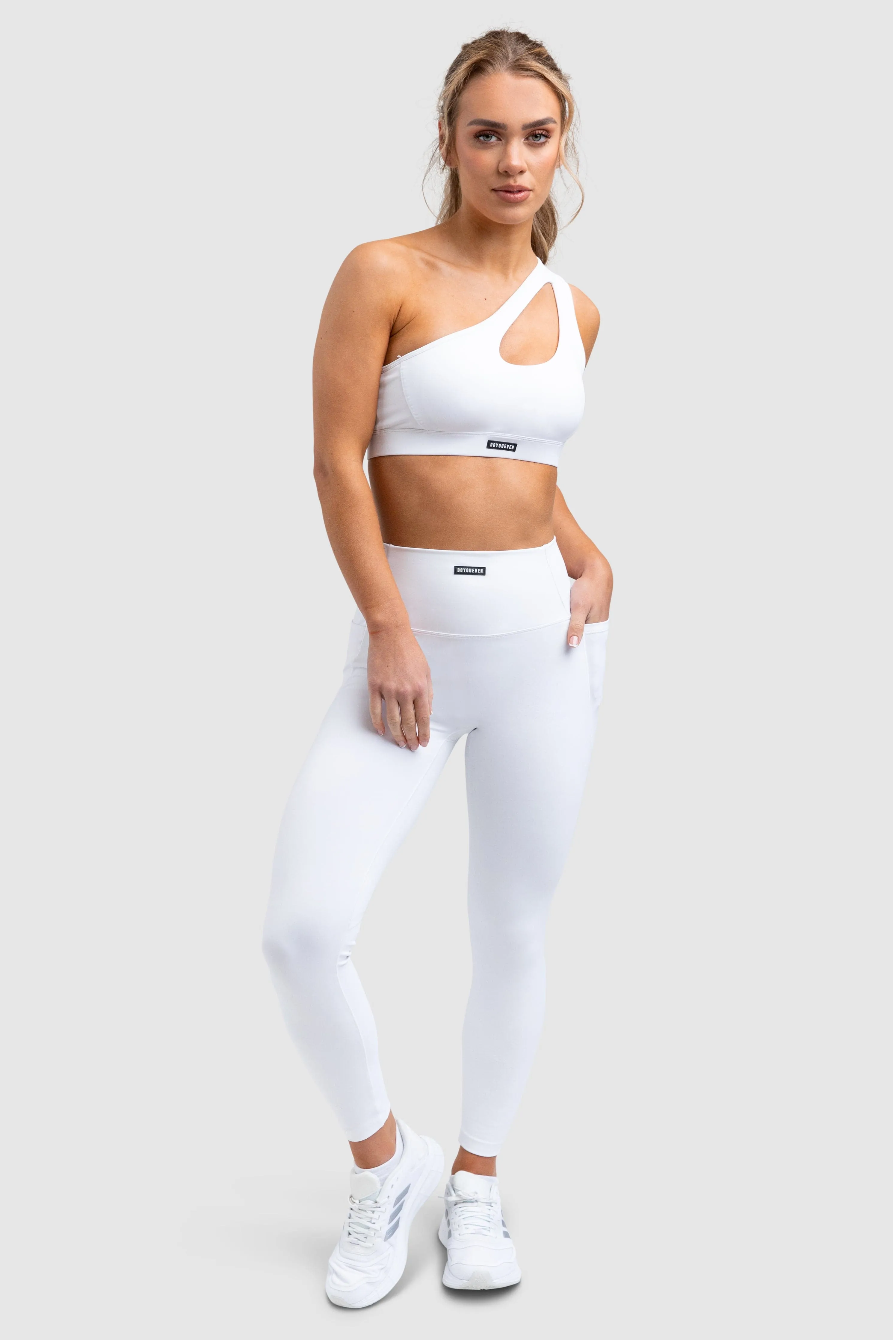 Desire Leggings - White