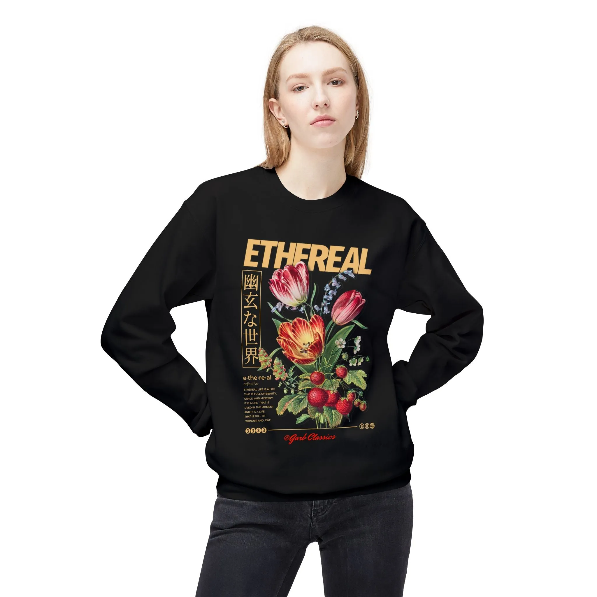 Ethereal Graphic Crewneck