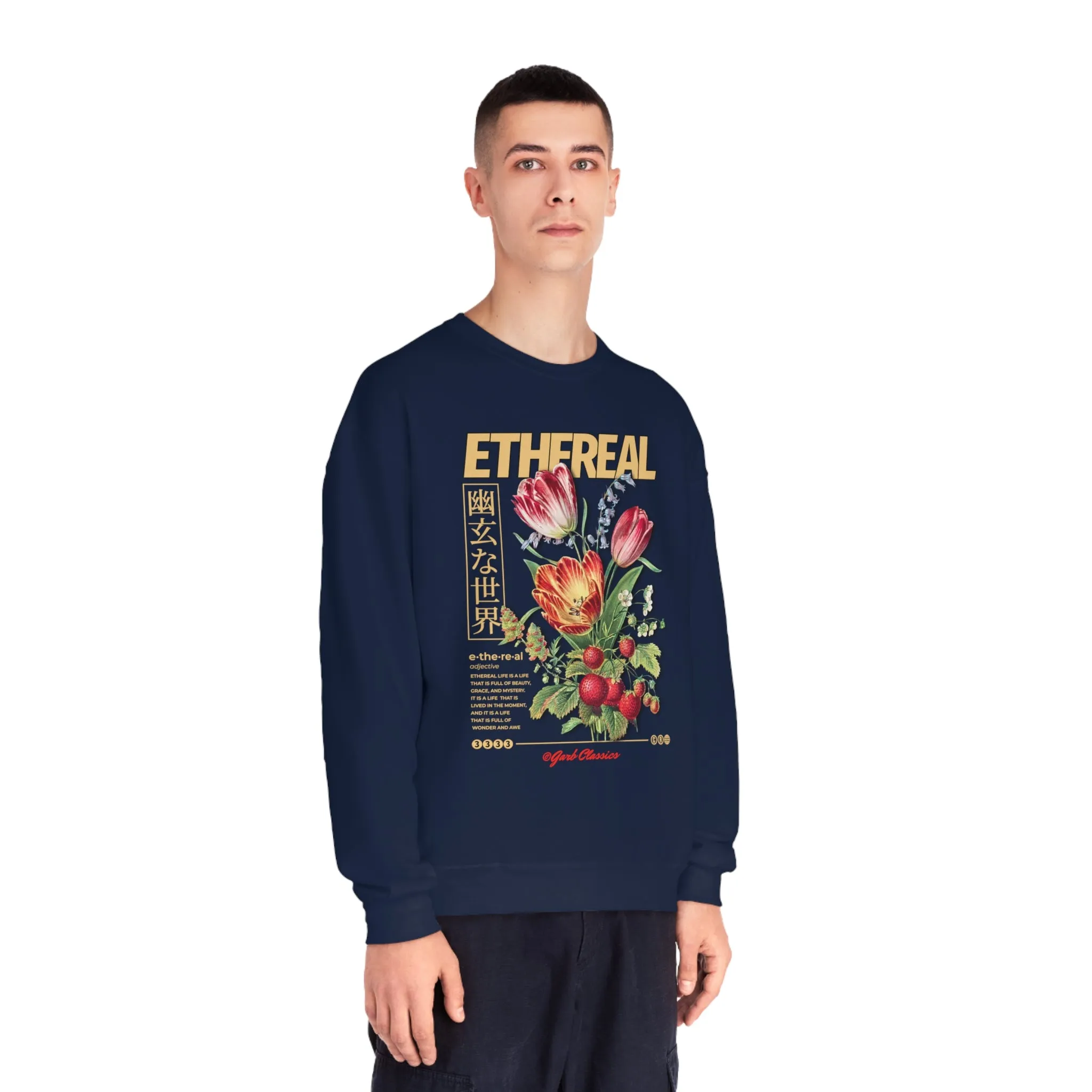 Ethereal Graphic Crewneck