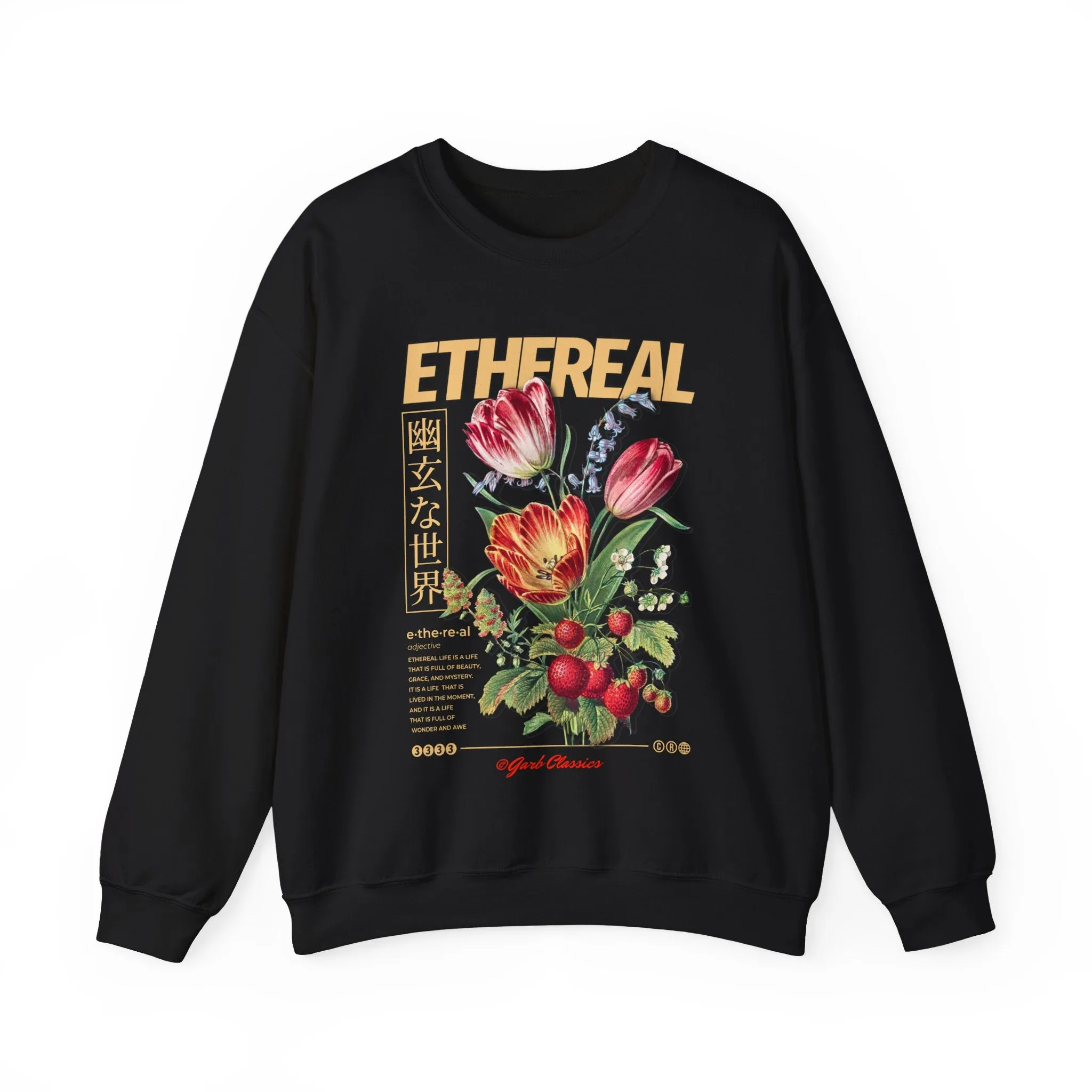 Ethereal Graphic Crewneck