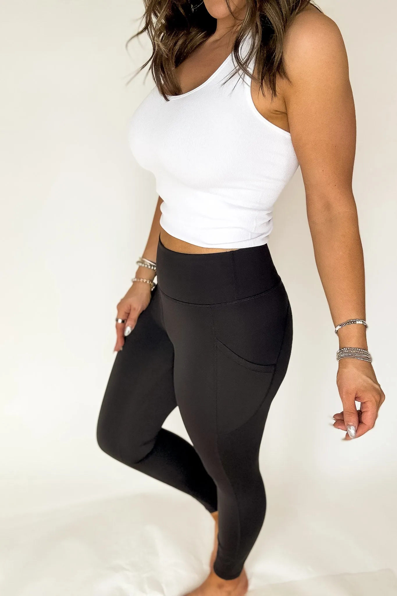 Fast and Freely Black Leggings