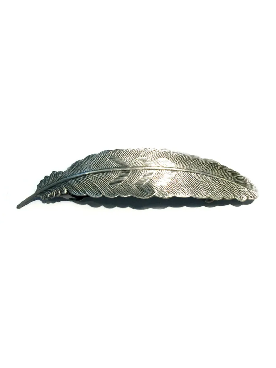 Feather Barrette