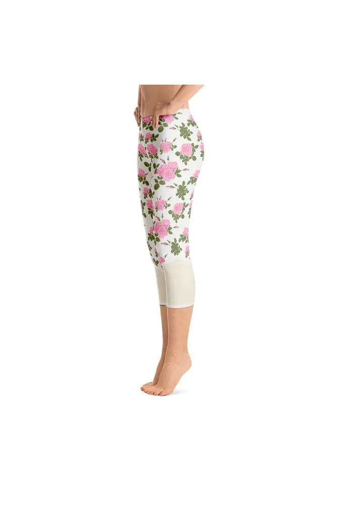 Floral Flow Capri Leggings