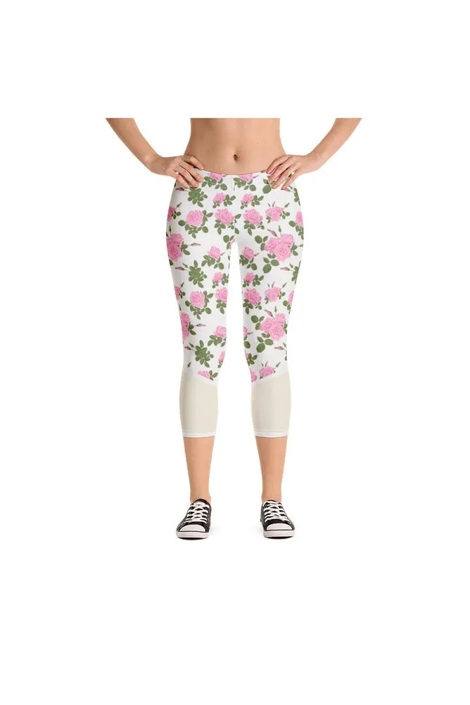 Floral Flow Capri Leggings