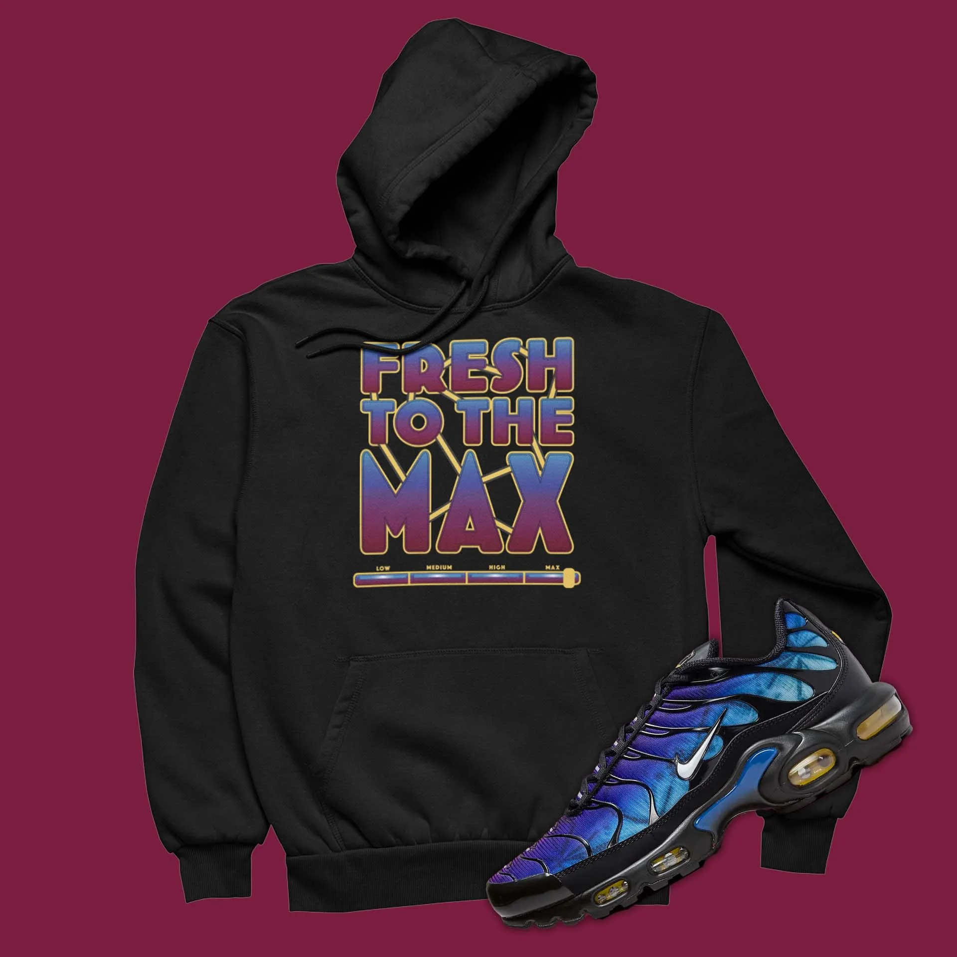 Fresh To The Max Hoodie Matching Air Max 25th Anniversary