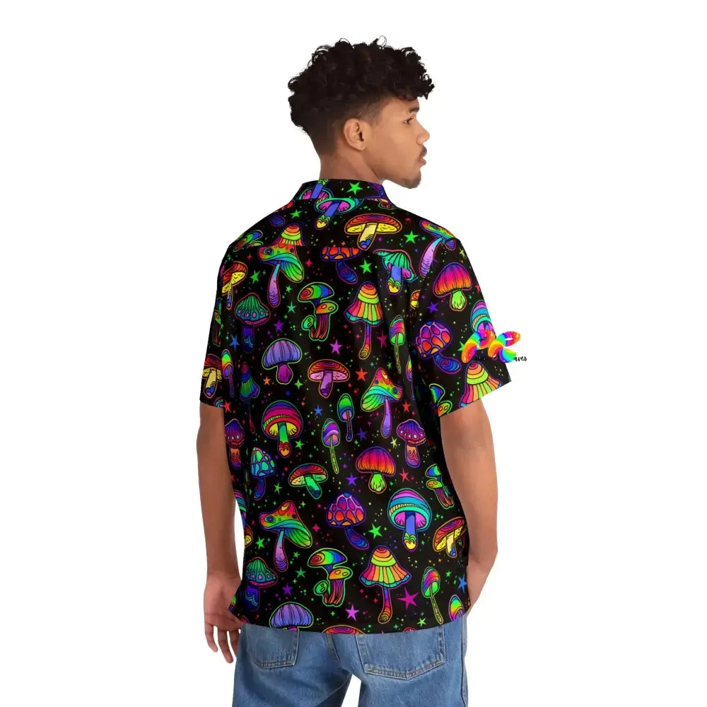 Fungi Dreamscape Hawaiian Shirt