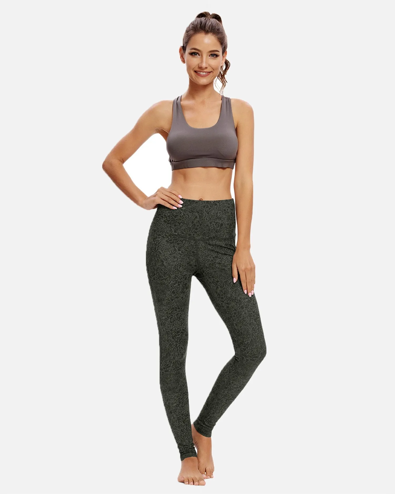 High Waist Tummy Yoga Leggings  60129