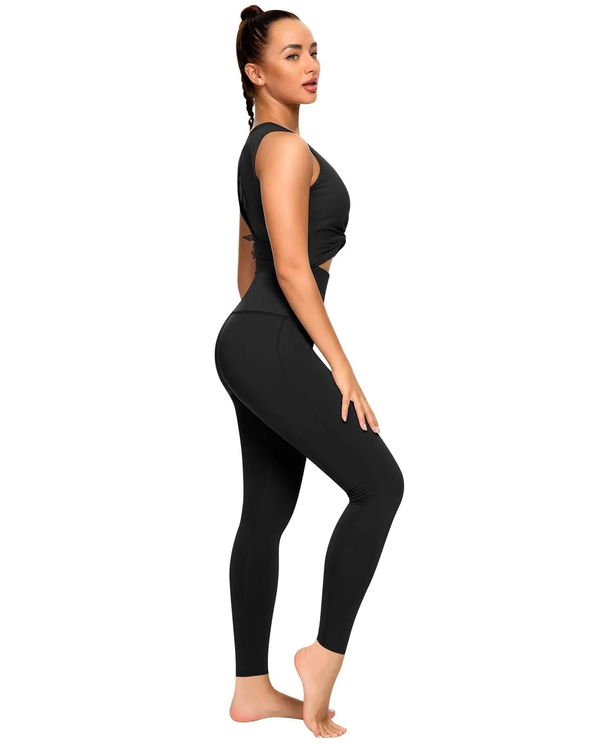 High Waist Tummy Yoga Leggings  60129