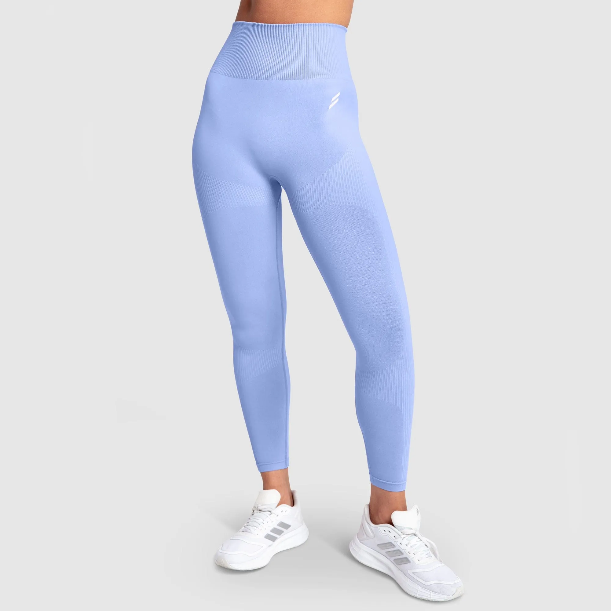 Impact Solid Leggings - Baby Blue