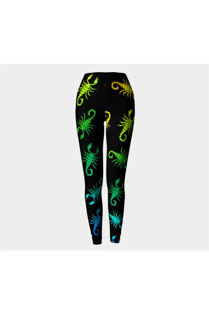 Iridescent Scorpion Premium Leggings