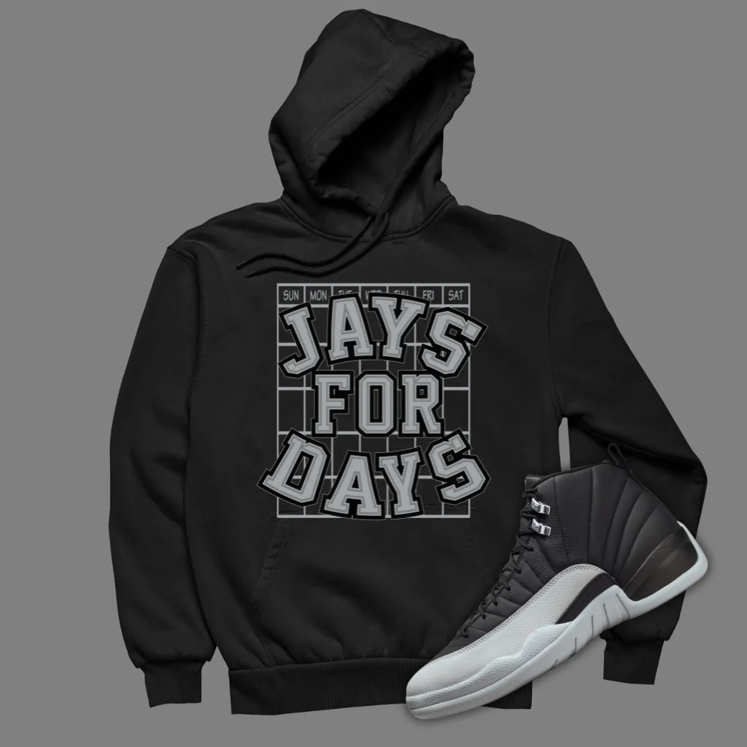 Jays For Days Hoodie Matching Jordan 12 Barons