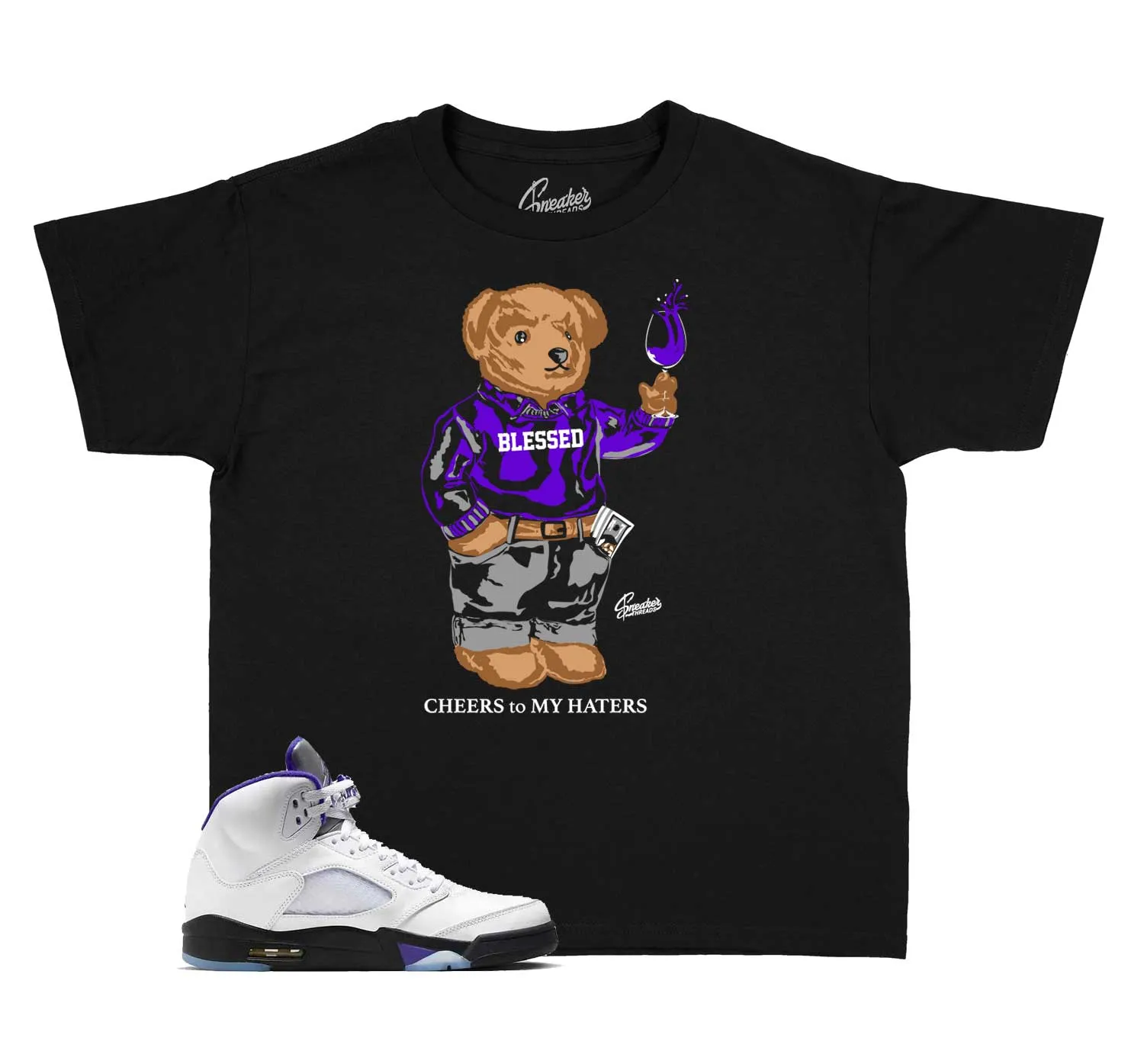 Kids - Concord 5 Cheers Bear Shirt