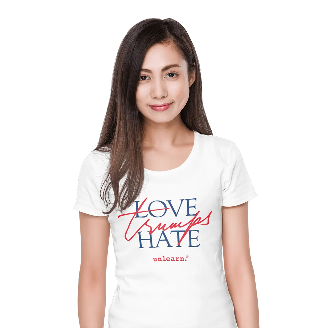 Love Trumps Hate - Scoop Neck T-shirt