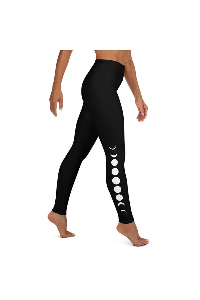 Lunar Phases Yoga Leggings