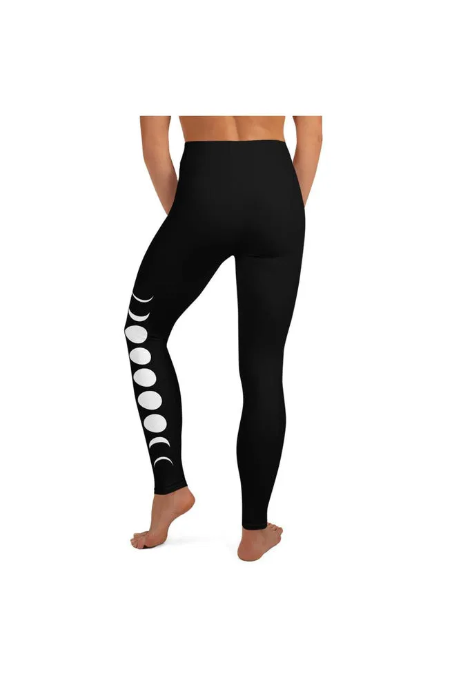 Lunar Phases Yoga Leggings