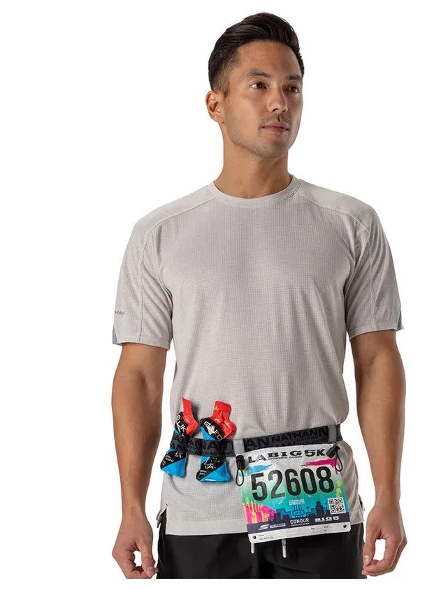 Nathan Race Number Belt with Nutrition Loops