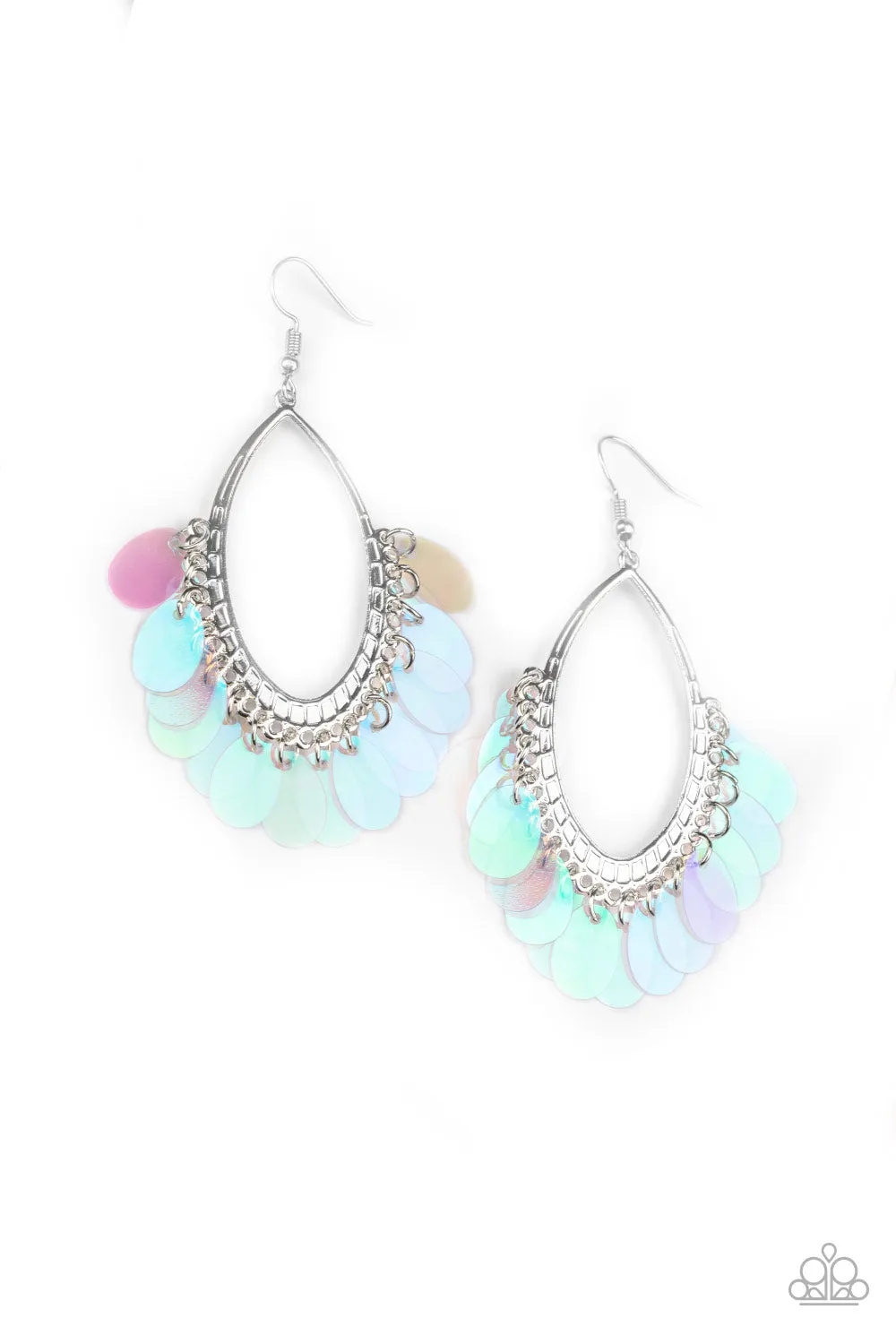 Paparazzi Accessories - Mermaid Magic - Multi Earrings