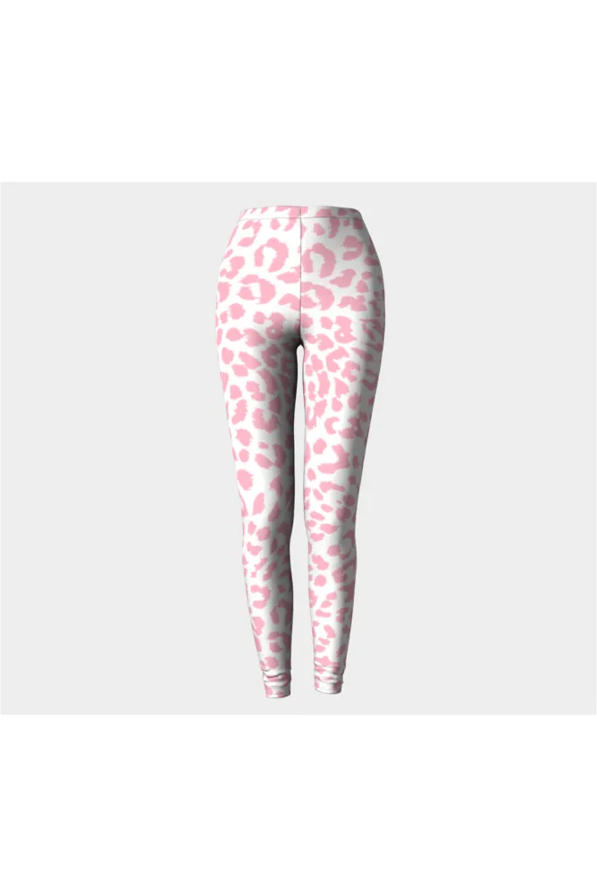 Pink Leopard Print Premium Leggings