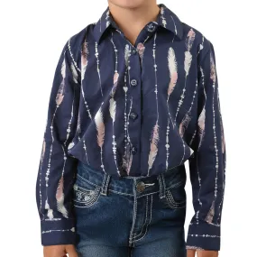 Pure Western Girls Aleen Print L/S Shirt