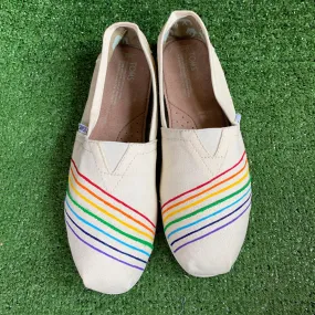 Rainbow Stripe Shoes