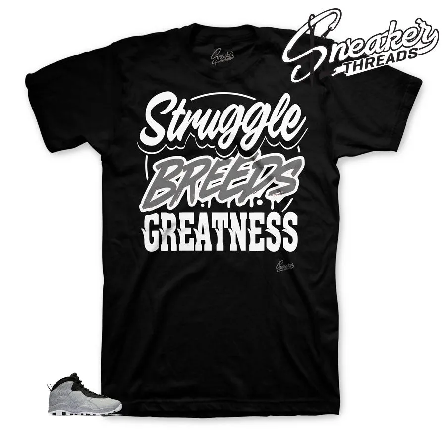 Retro 10 Cement Struggle Breeds Shirt