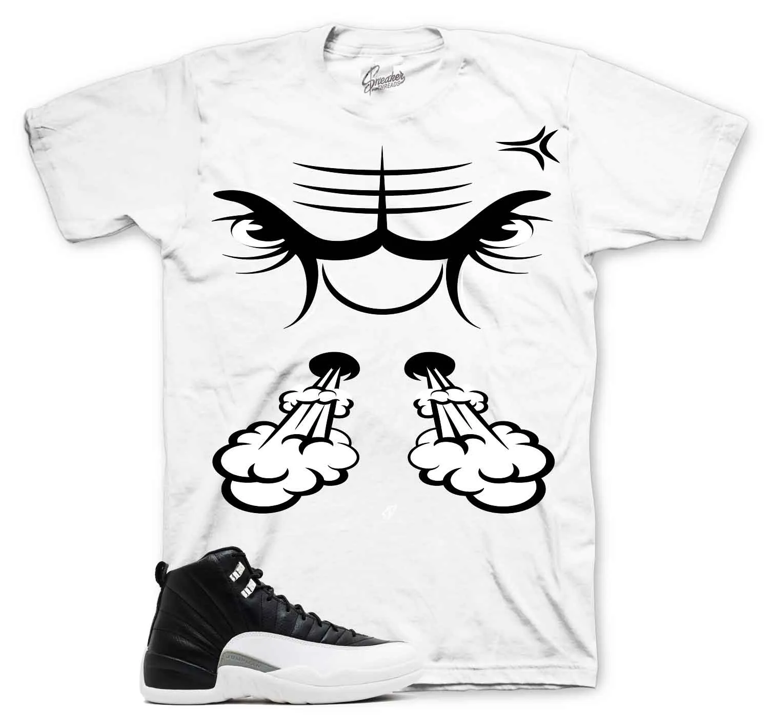 Retro 12 Playoff Raging Face Shirt