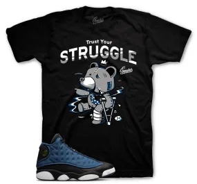 Retro 13 Navy Trust Your Struggle Shirt