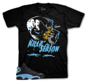 Retro 13 University Blue Killa Season Shirt