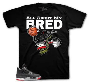 Retro 4 Bred Fly Kicks Shirt