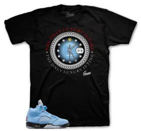 Retro 5 University Blue Rolie Time Shirt