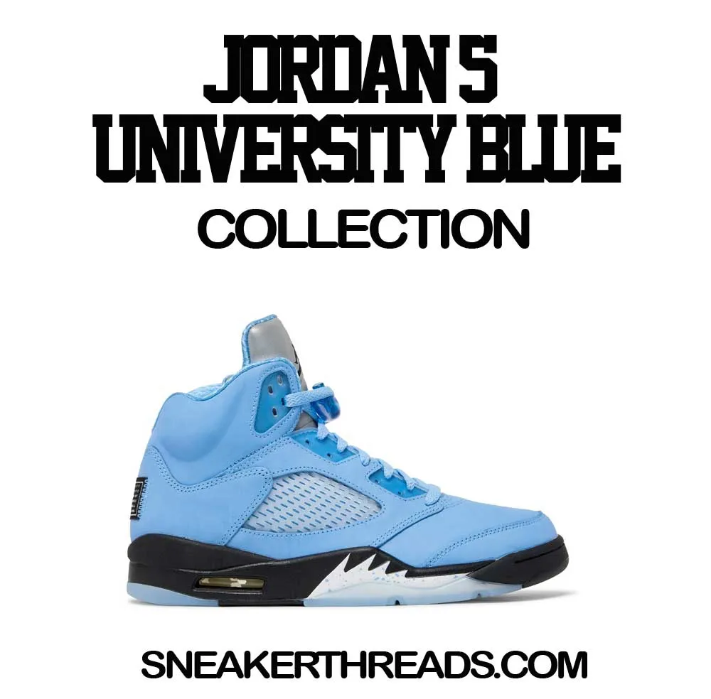 Retro 5 University Blue Rolie Time Shirt