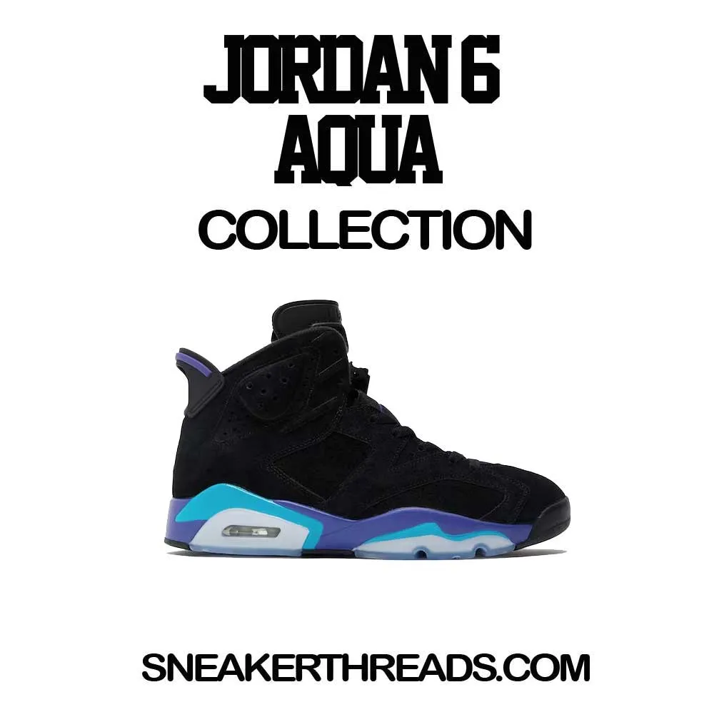 Retro 6 Aqua Copped Em Shirt