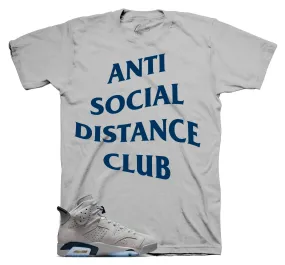 Retro 6 Georgetown Social Distance Shirt